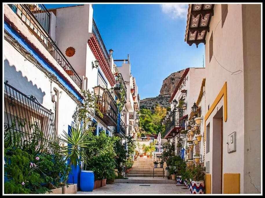 Flamenco, Apartamento Exclusivo De Dos Habitaciones En El Pleno Del Casco Antiguo, Alicante, Playa, Centro Historico, Rambla Zewnętrze zdjęcie